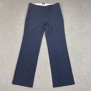 J Crew City Fit Navy Blue Khaki Dress Pants Women’s Size 6S